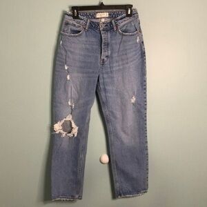 Abercrombie Curve Love The Dad High Rise Jean